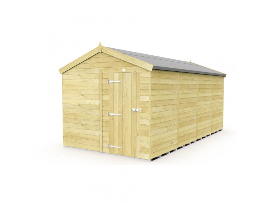 F&F 8ft x 16ft Apex Shed