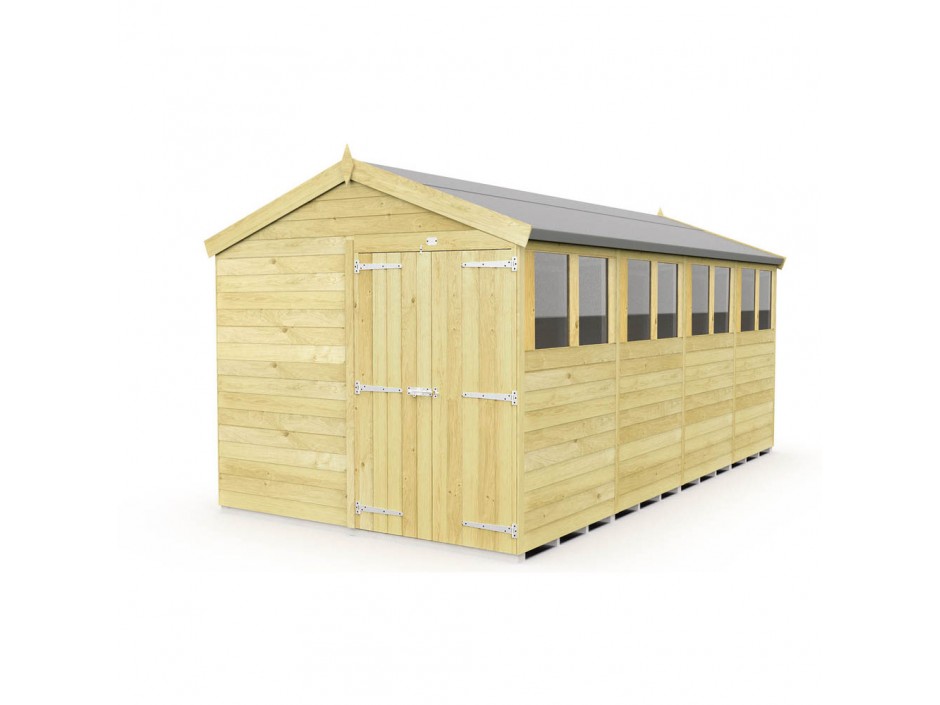 F&F 8ft x 16ft Apex Shed