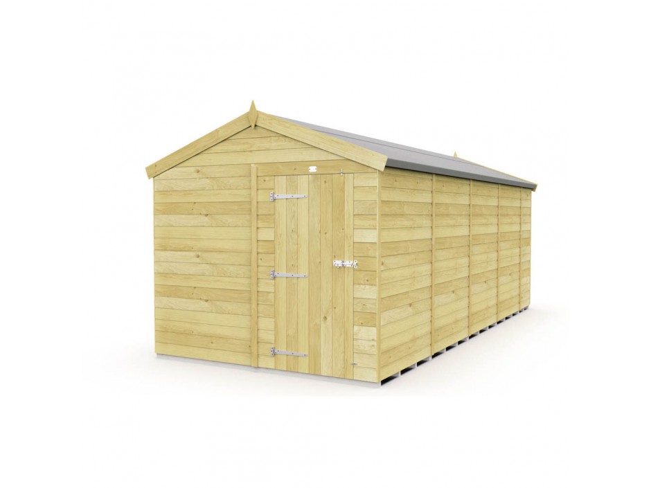 F&F 8ft x 17ft Apex Shed