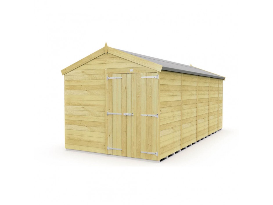 F&F 8ft x 17ft Apex Shed