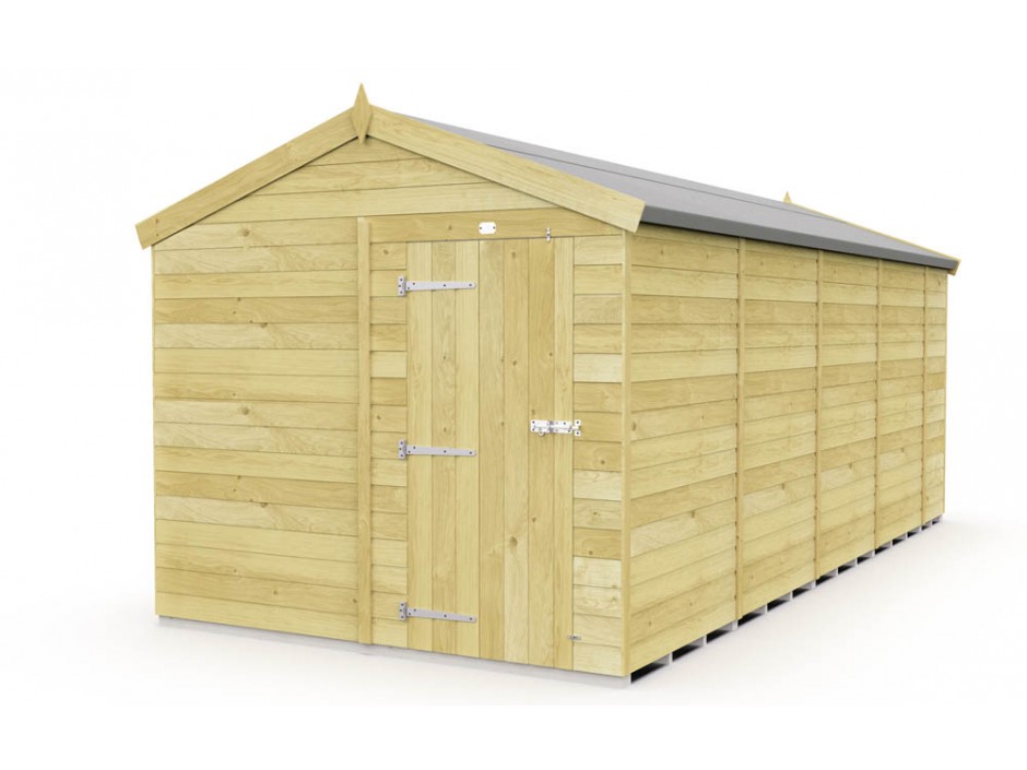 F&F 8ft x 18ft Apex Shed