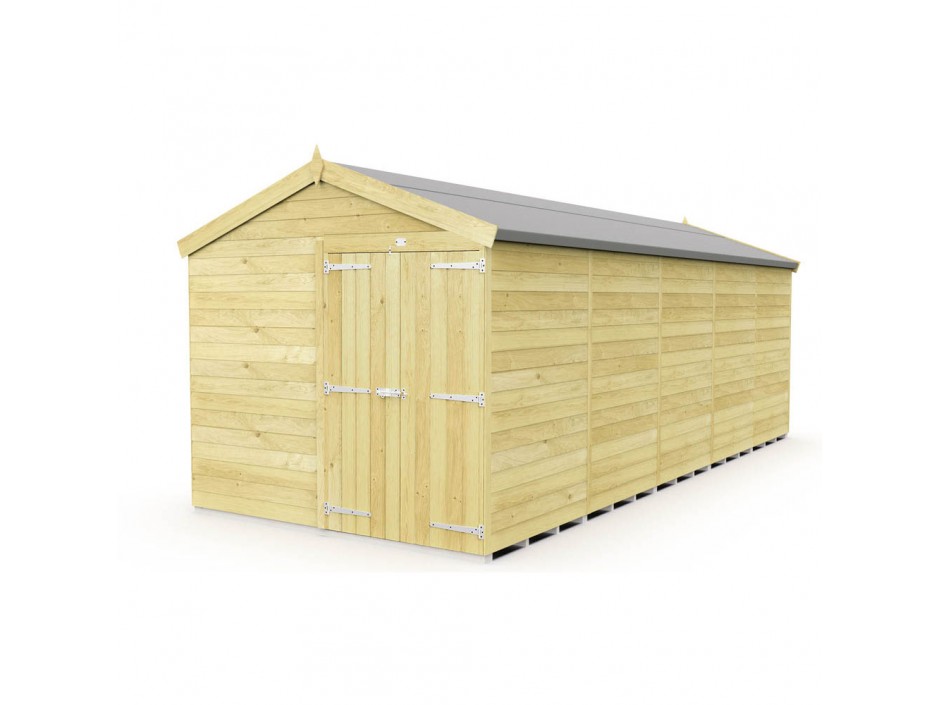 F&F 8ft x 20ft Apex Shed