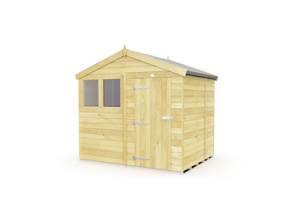 F&F 8ft x 5ft Apex Shed