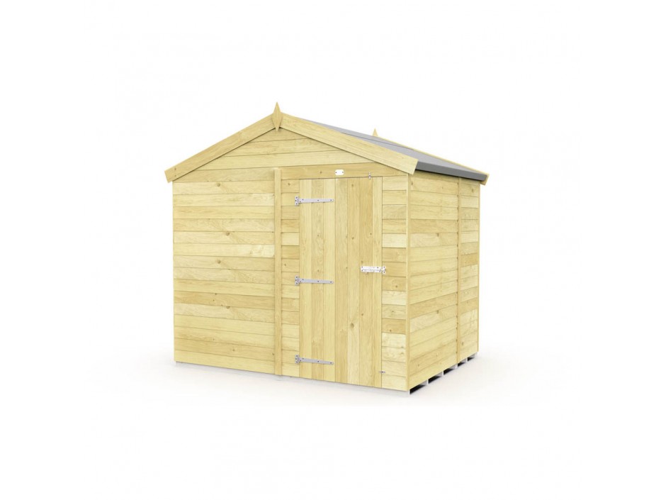 F&F 8ft x 5ft Apex Shed