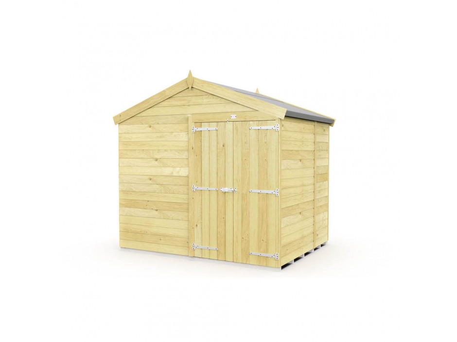 F&F 8ft x 5ft Apex Shed