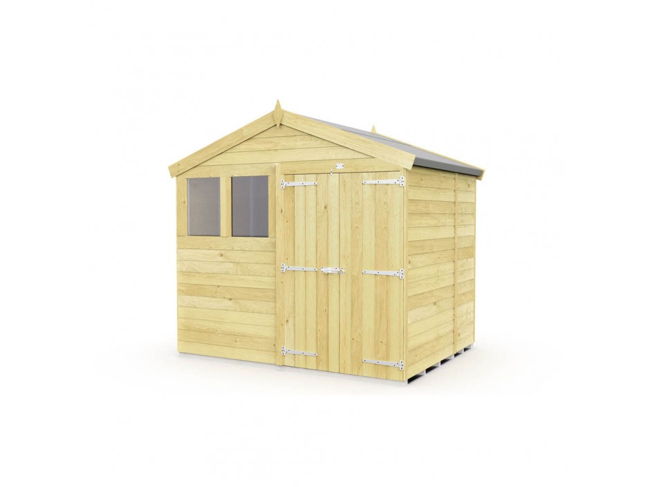 F&F 8ft x 5ft Apex Shed