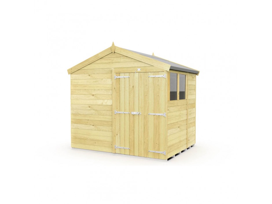 F&F 8ft x 6ft Apex Shed