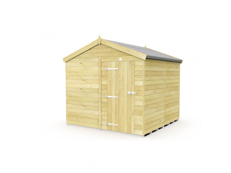 F&F 8ft x 8ft Apex Shed