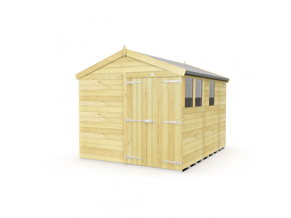 F&F 8ft x 9ft Apex Shed