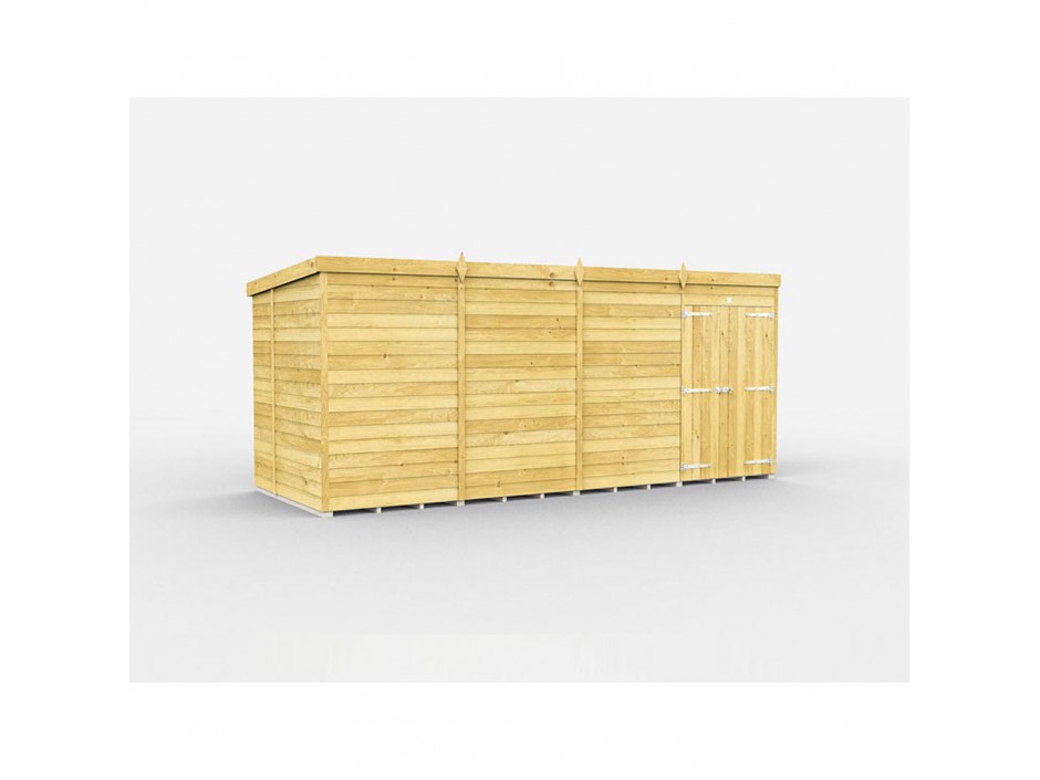 F&F 16ft x 6ft Pent Shed