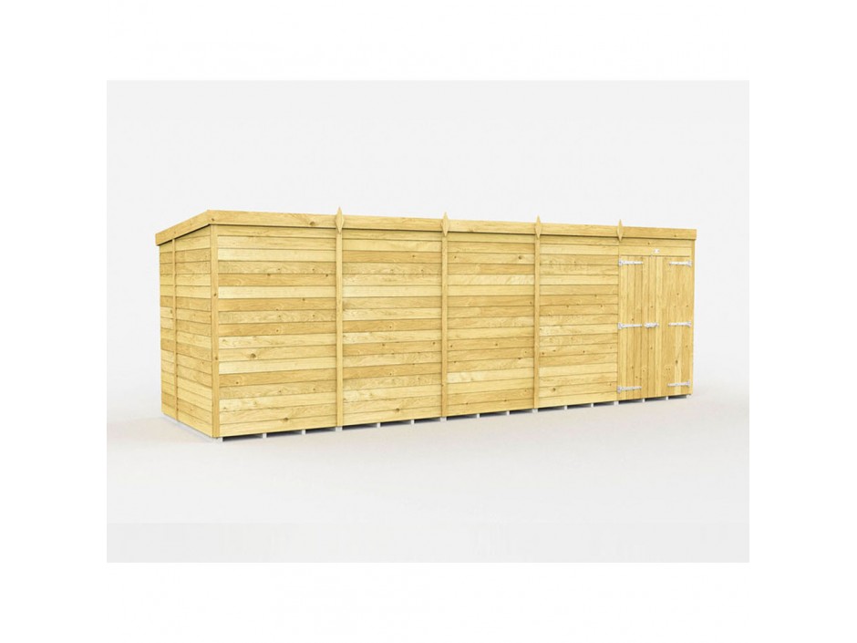 F&F 20ft x 6ft Pent Shed
