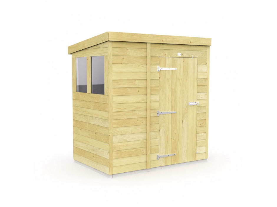 F&F 5ft x 4ft Pent Shed