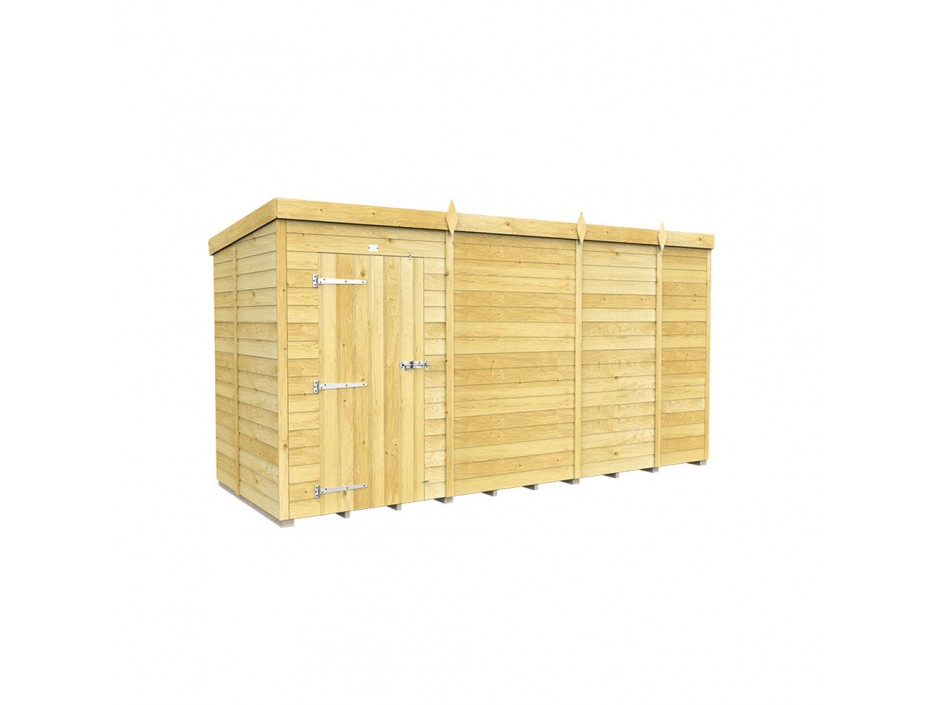 F&F 5ft x 13ft Pent Shed