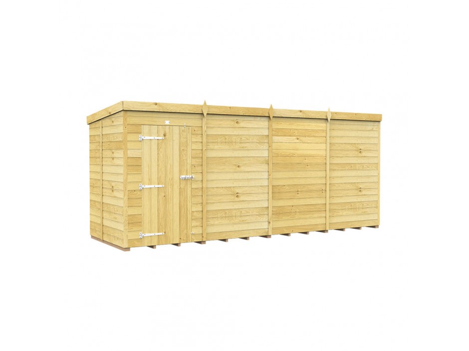 F&F 16ft x 5ft Pent Shed