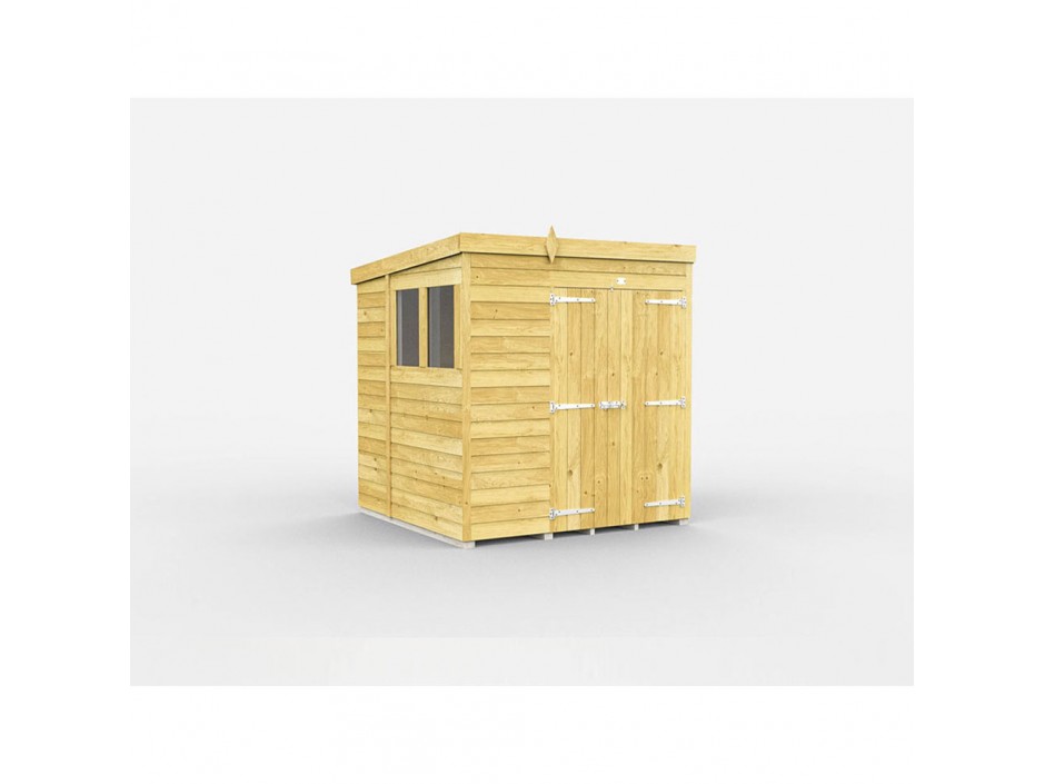 F&F 6ft x 6ft Pent Shed