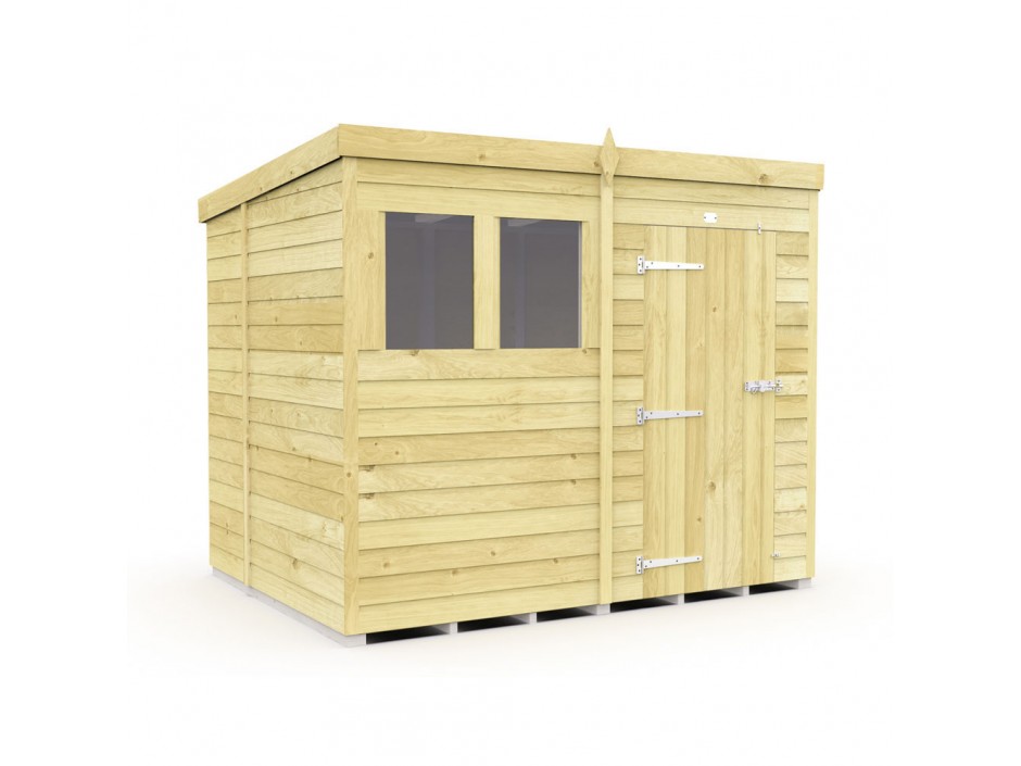 F&F 8ft x 7ft Pent Shed