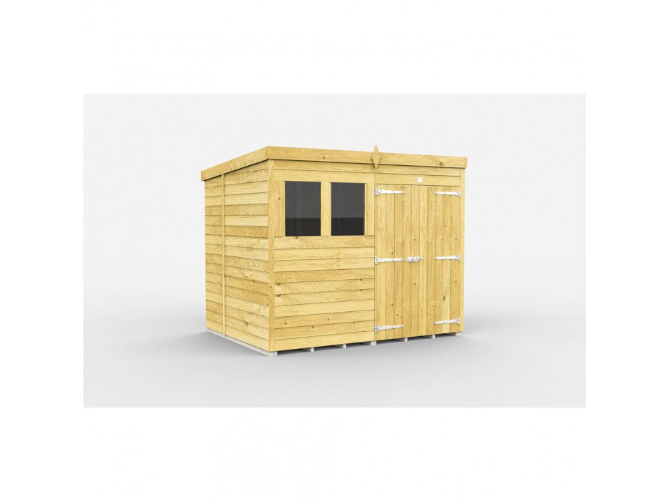 F&F 8ft x 7ft Pent Shed