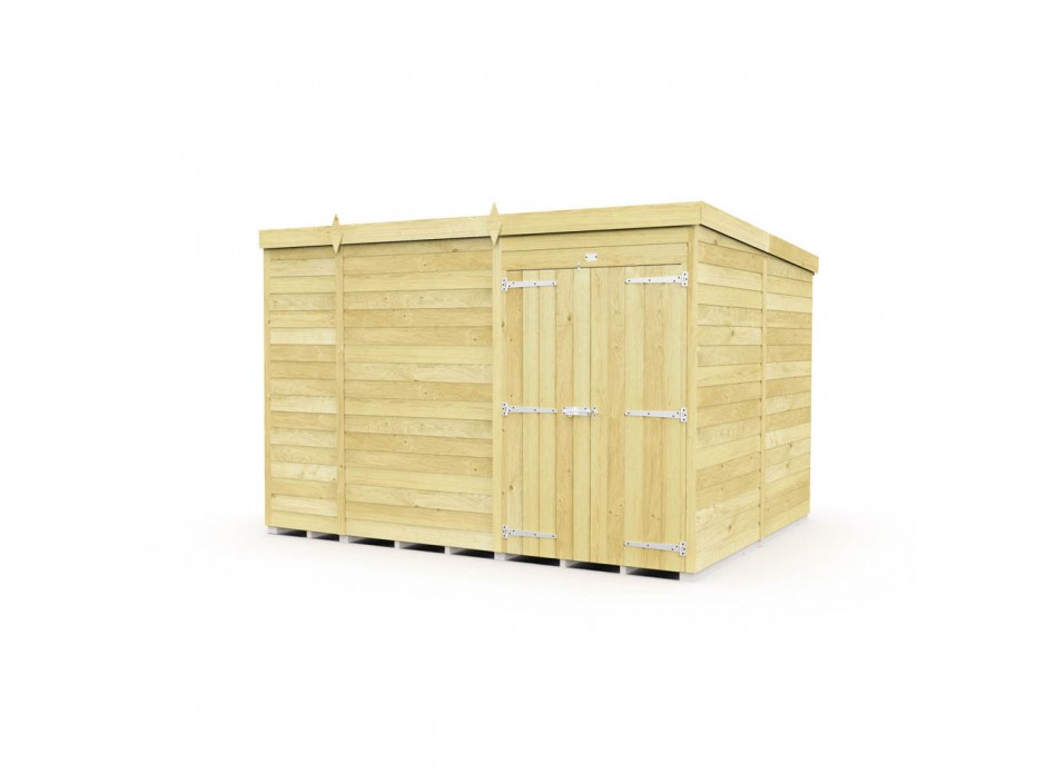 F&F 11ft x 8ft Pent Shed