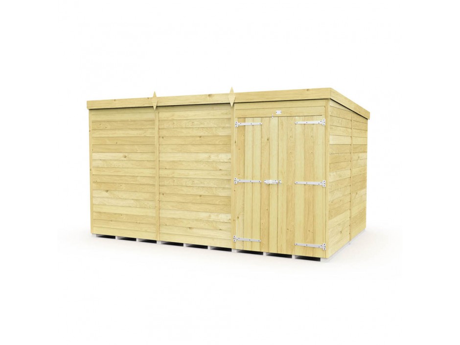 F&F 12ft x 8ft Pent Shed