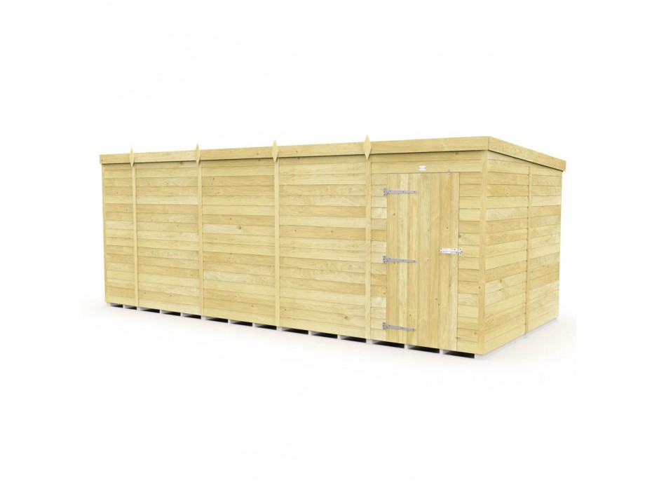 F&F 17ft x 8ft Pent Shed