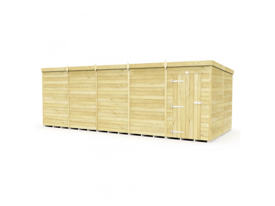 F&F 8ft x 20ft Pent Shed