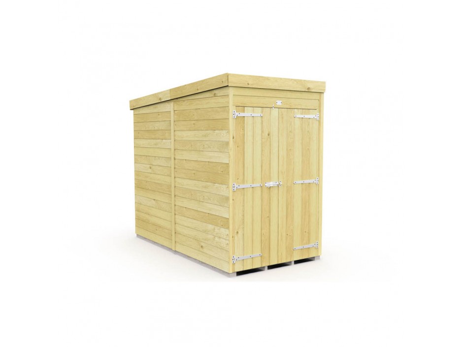 F&F 4ft x 8ft Pent Shed