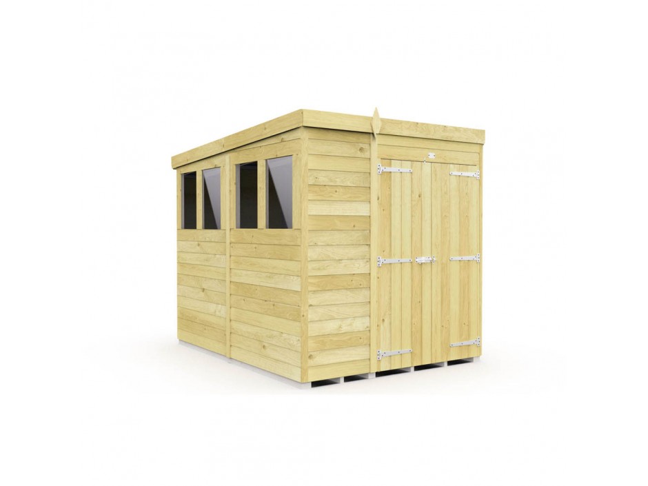 F&F 6ft x 8ft Pent Shed