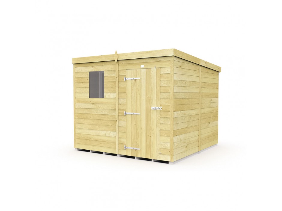 F&F 7ft x 8ft Pent Shed