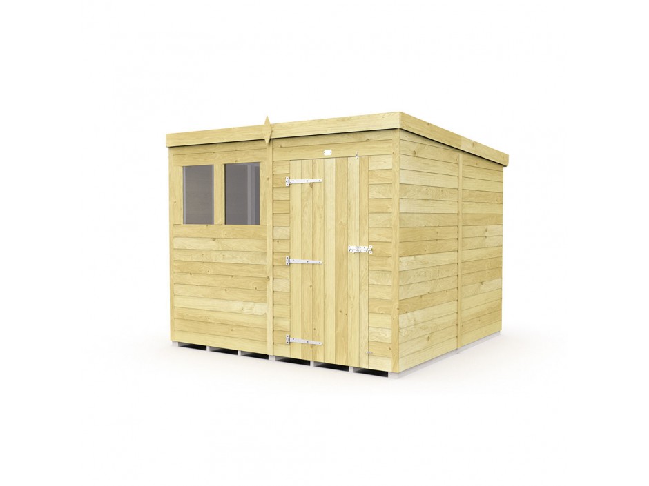 F&F 8ft x 8ft Pent Shed