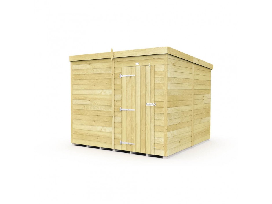 F&F 8ft x 8ft Pent Shed