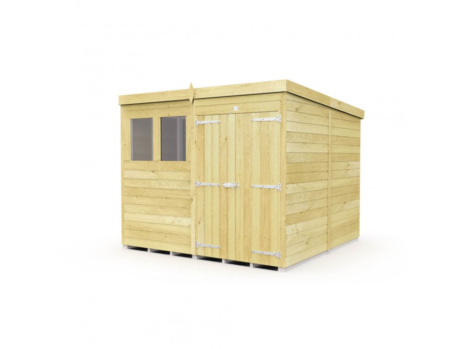 F&F 8ft x 8ft Pent Shed