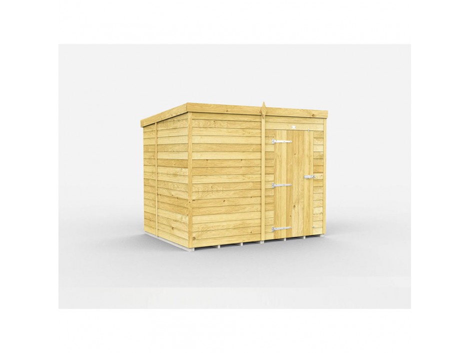 F&F 8ft x 6ft Pent Shed