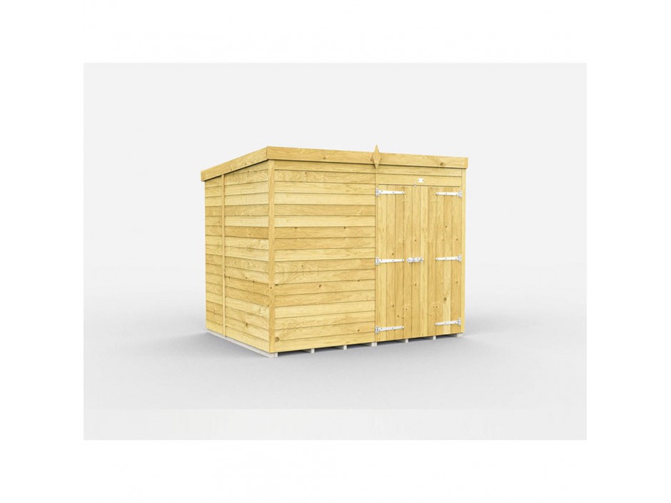 F&F 6ft x 8ft Pent Shed