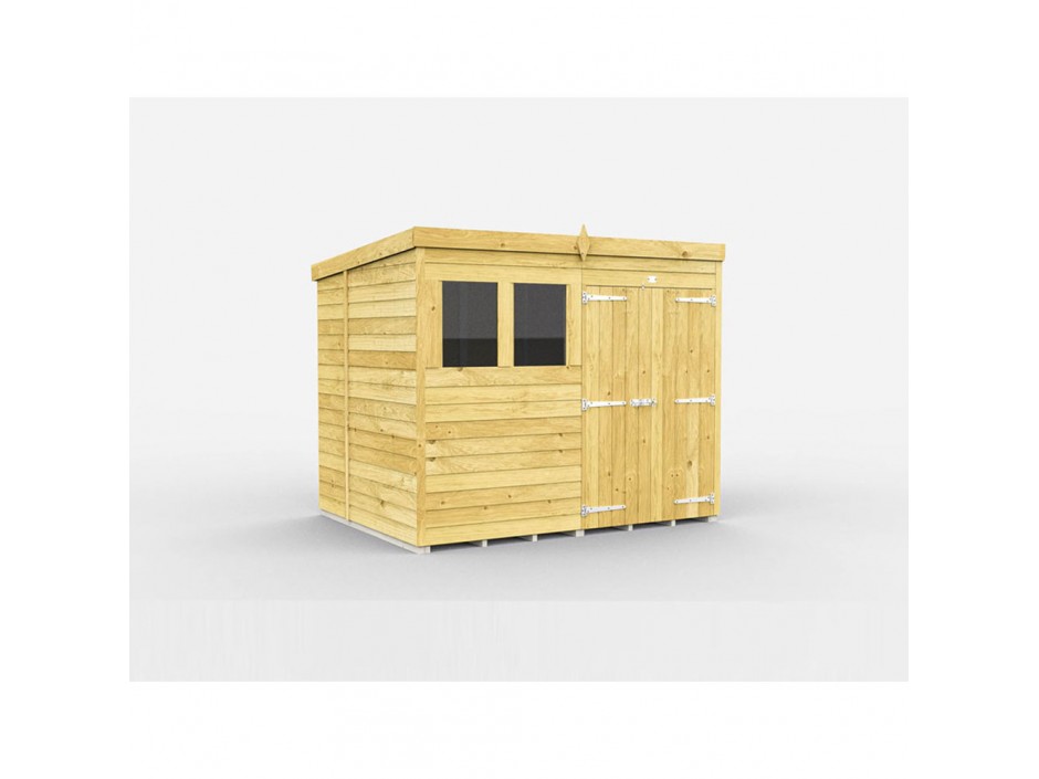 F&F 8ft x 6ft Pent Shed