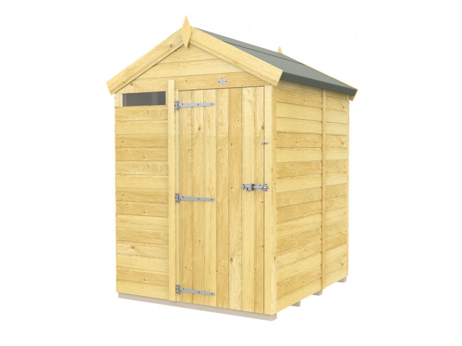 F&F 5ft x 5ft Apex Security Shed