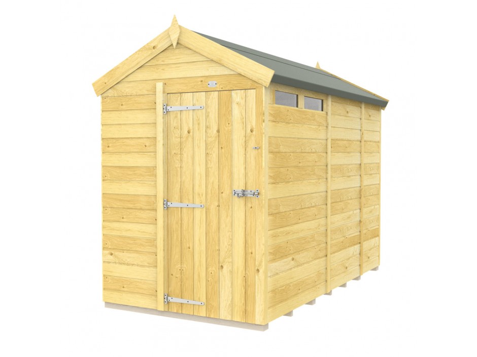 F&F 5ft x 9ft Apex Security Shed