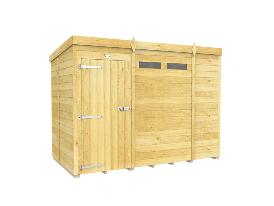 F&F 9ft x 5ft Pent Security Shed