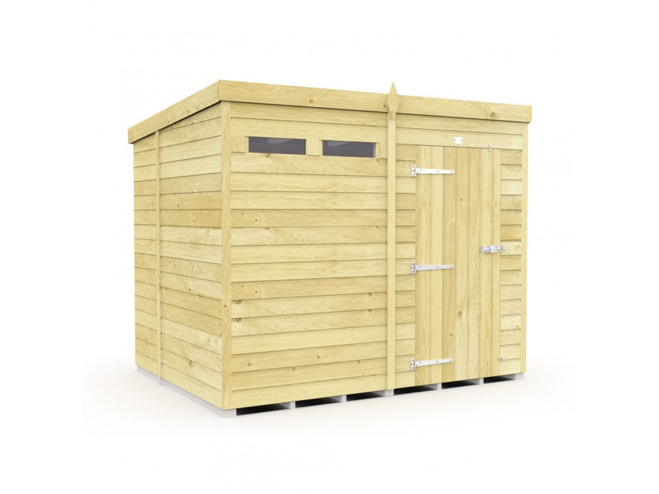 F&F 8ft x 7ft Pent Security Shed