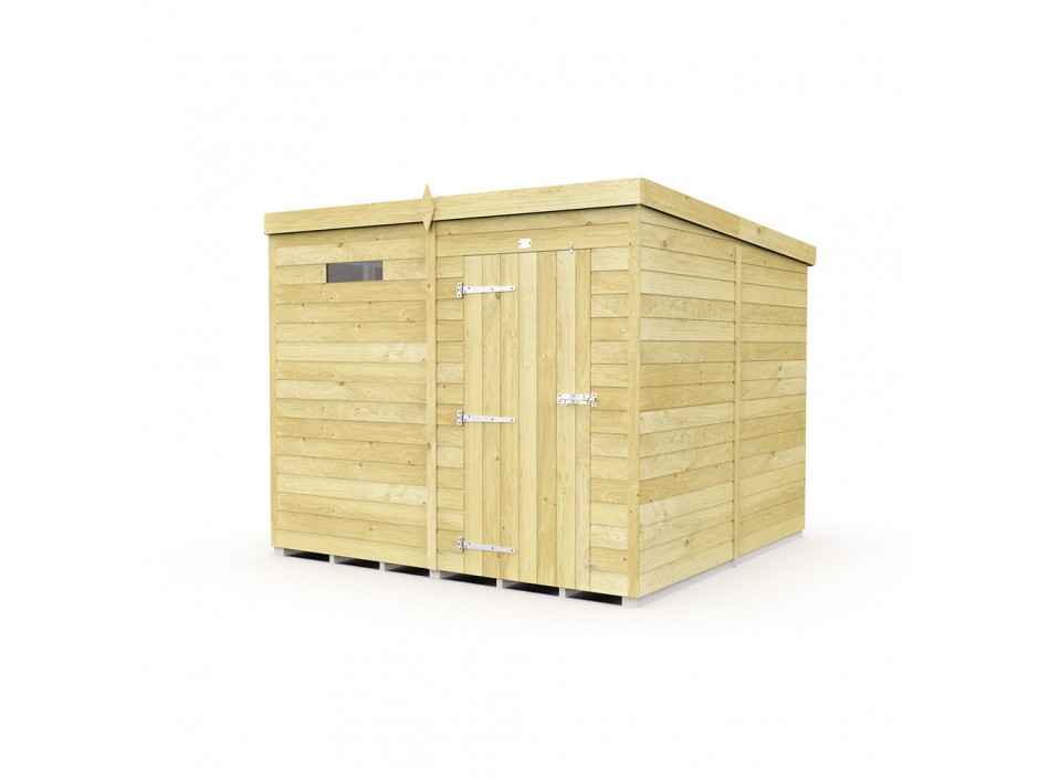 F&F 7ft x 8ft Pent Security Shed