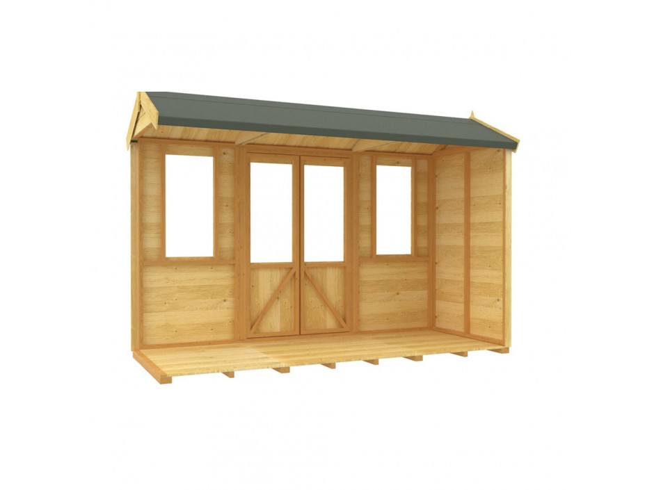 F&F 4ft x 10ft Apex Summer House
