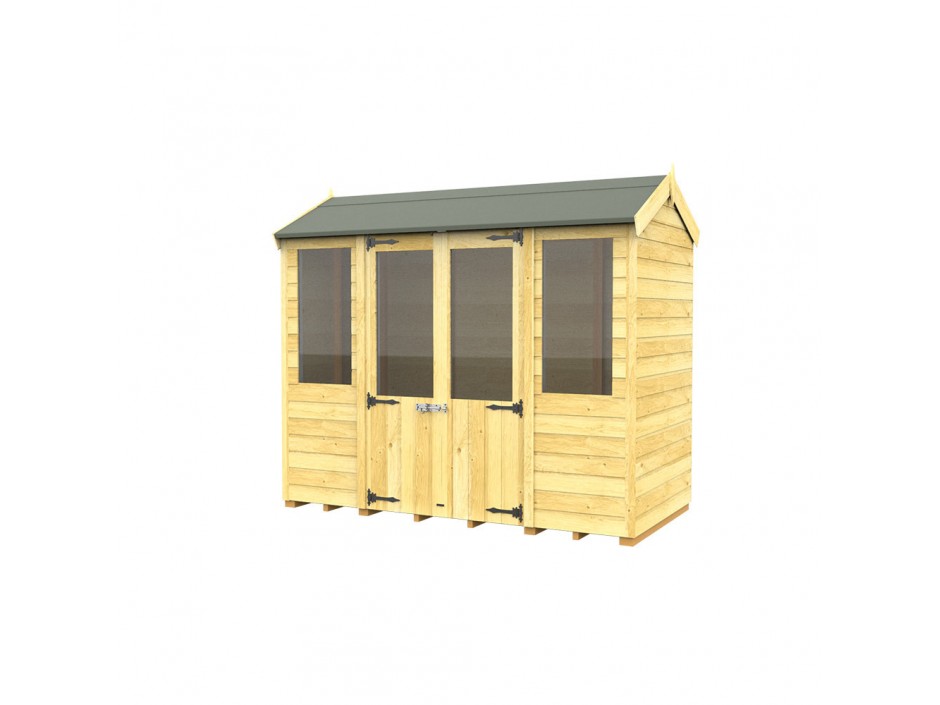 F&F 4ft x 8ft Apex Summer House