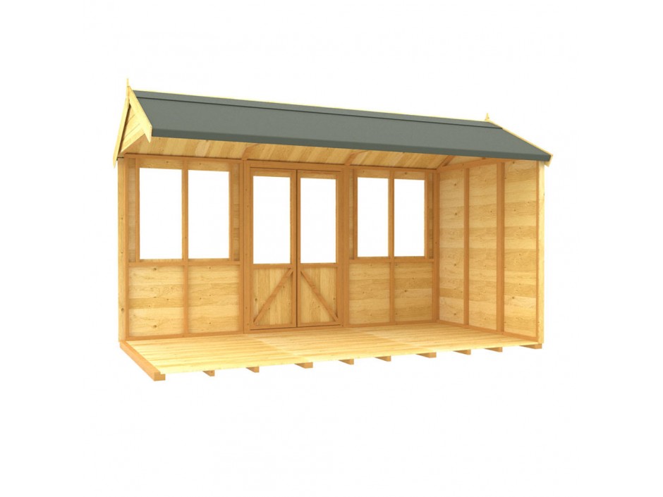 F&F 5ft x 12ft Apex Summer House