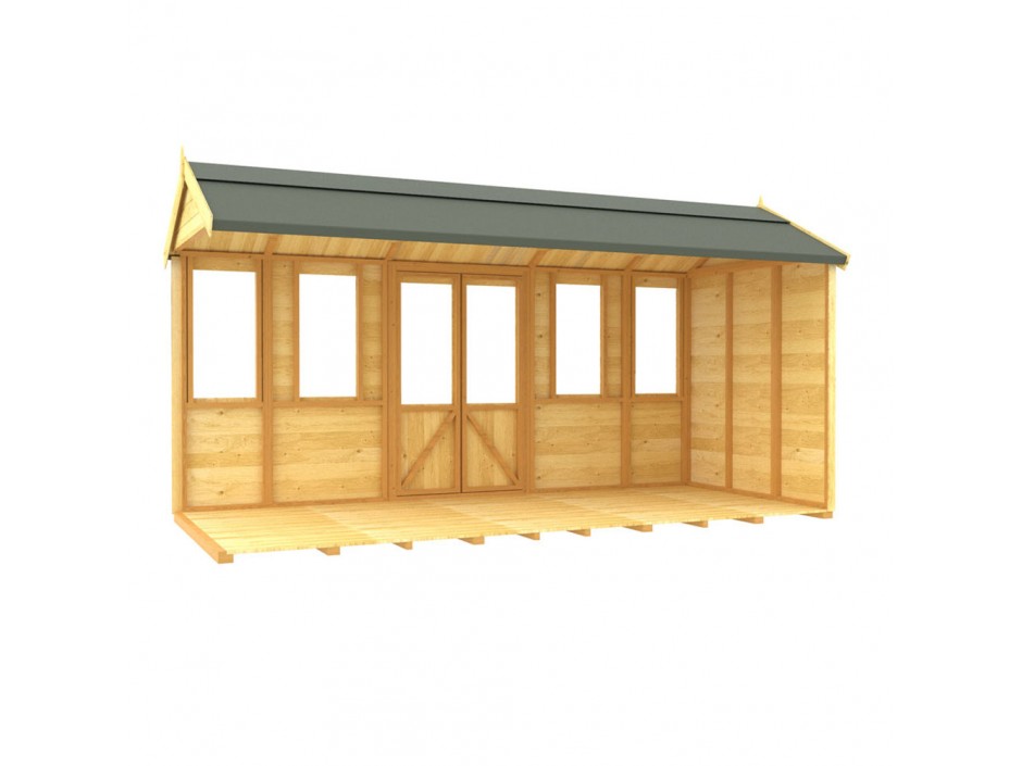 F&F 6ft x 14ft Apex Summer House