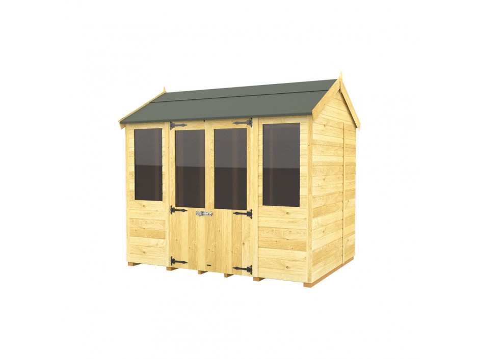 F&F 6ft x 8ft Apex Summer House