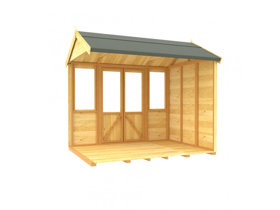 F&F 7ft x 8ft Apex Summer House