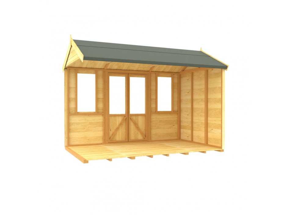 F&F 8ft x 10ft Apex Summer House