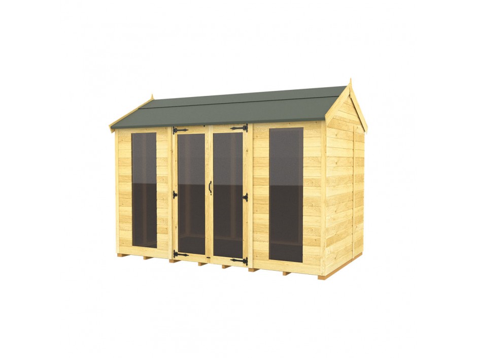 5ft x 10ft Apex Summer House (Full Height Window)