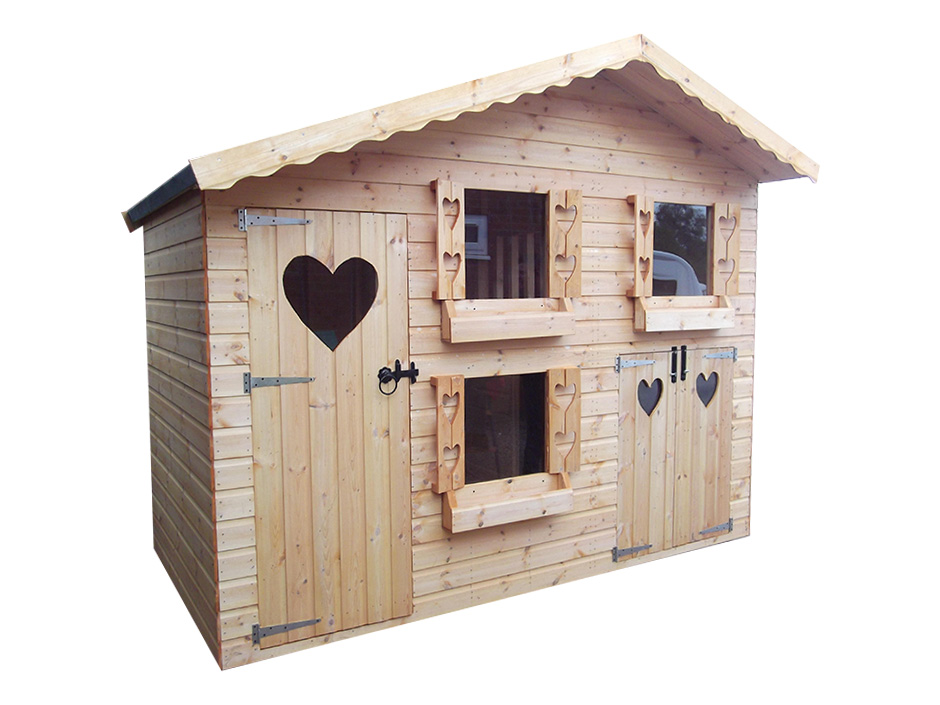 10ft X 6ft Double Storey Playhouse