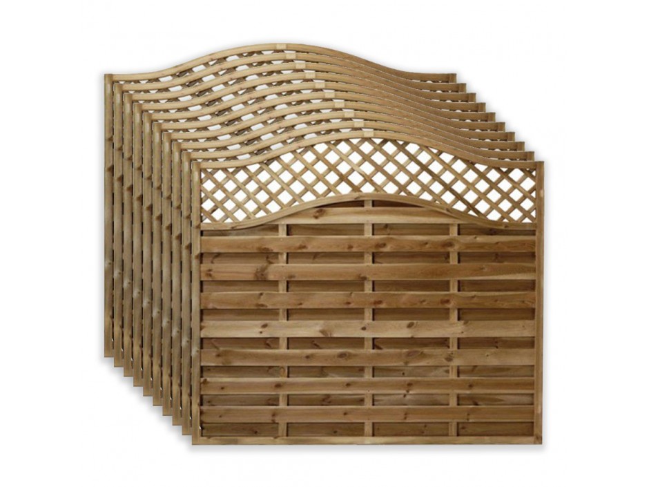 6ft x 6ft Omega Lattice Top Europeans (Pack of 10)