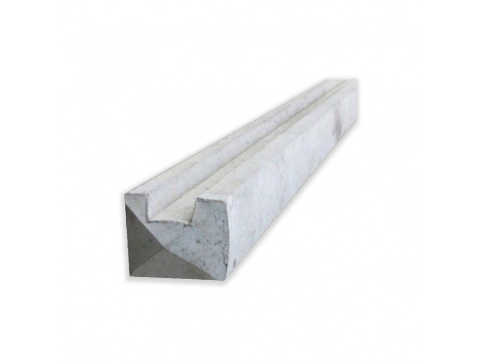 7ft Concrete Reinforced End Posts